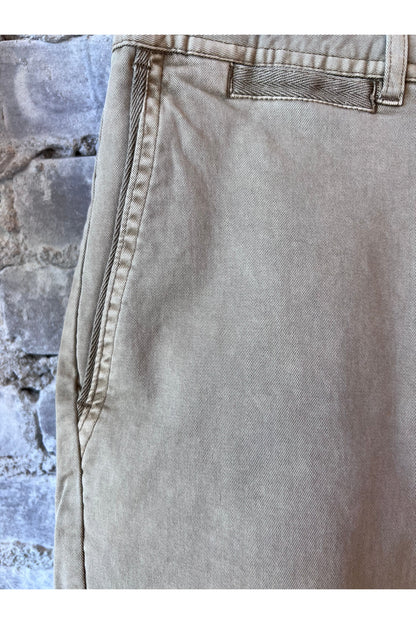 Andrew Stretch Twill Short - Chinchilla - DUNE + SALT