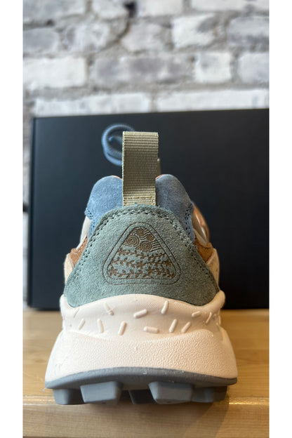 Yamano 3 Eco Suede/Nylon Sneaker - Taupe/Light Beige - DUNE + SALT