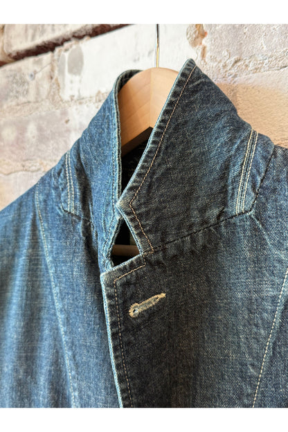 11 oz CO/LI Denim Coverall Jacket - Navy - DUNE + SALT