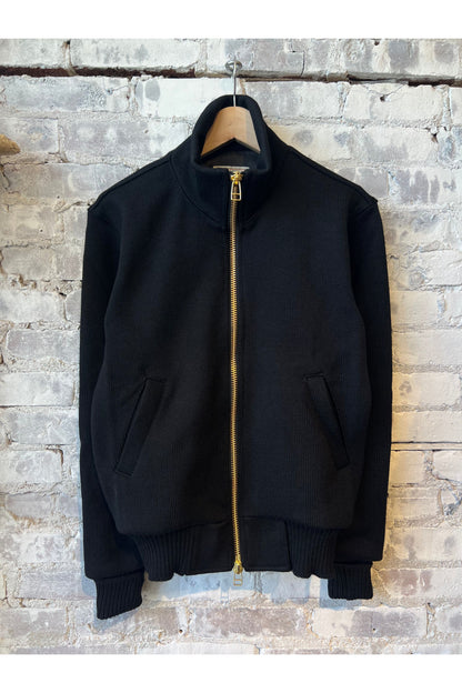 Full-Throttle Moto-Sweater - Black - DUNE + SALT