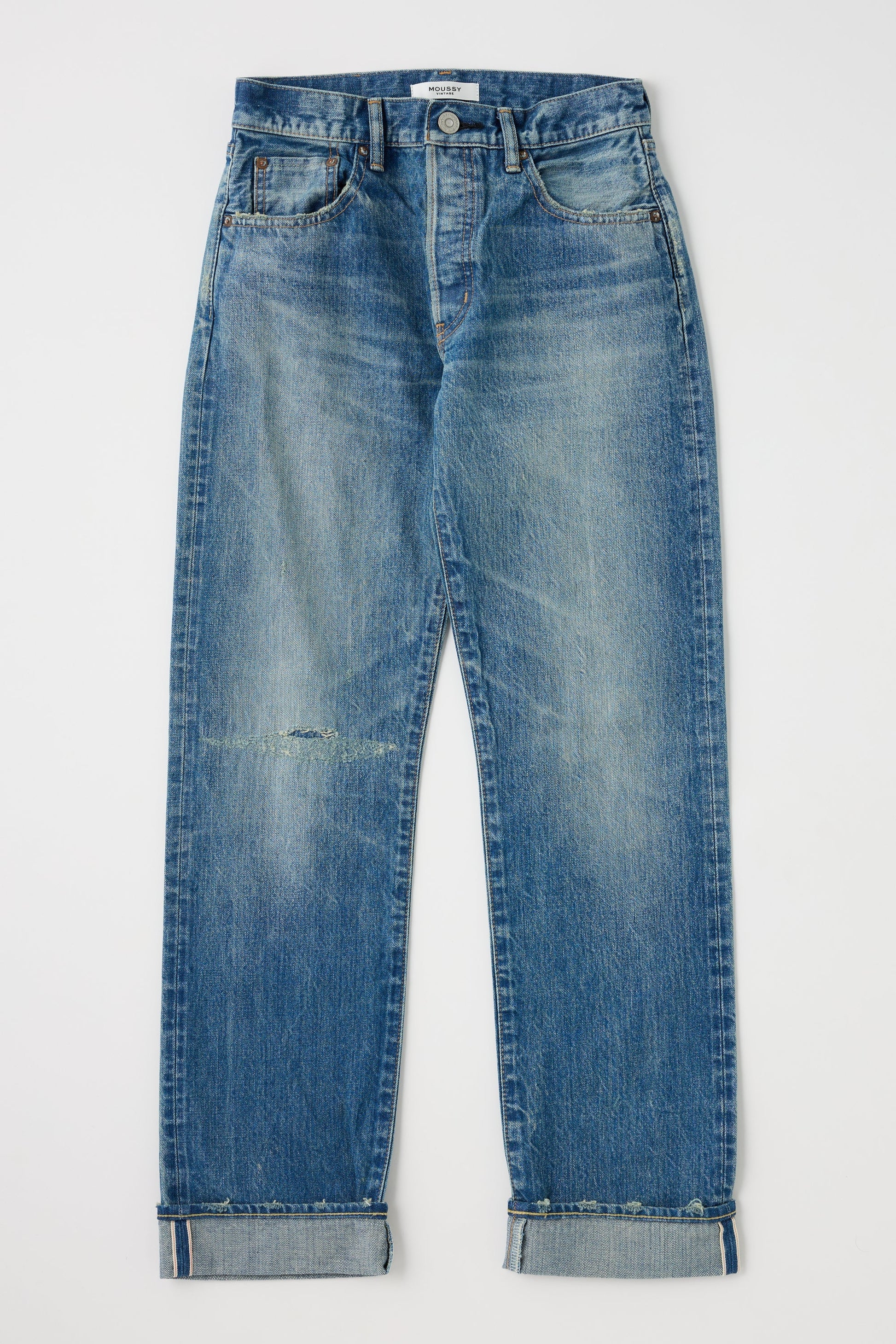 Frederica Straight Selvedge Jean - DUNE + SALT
