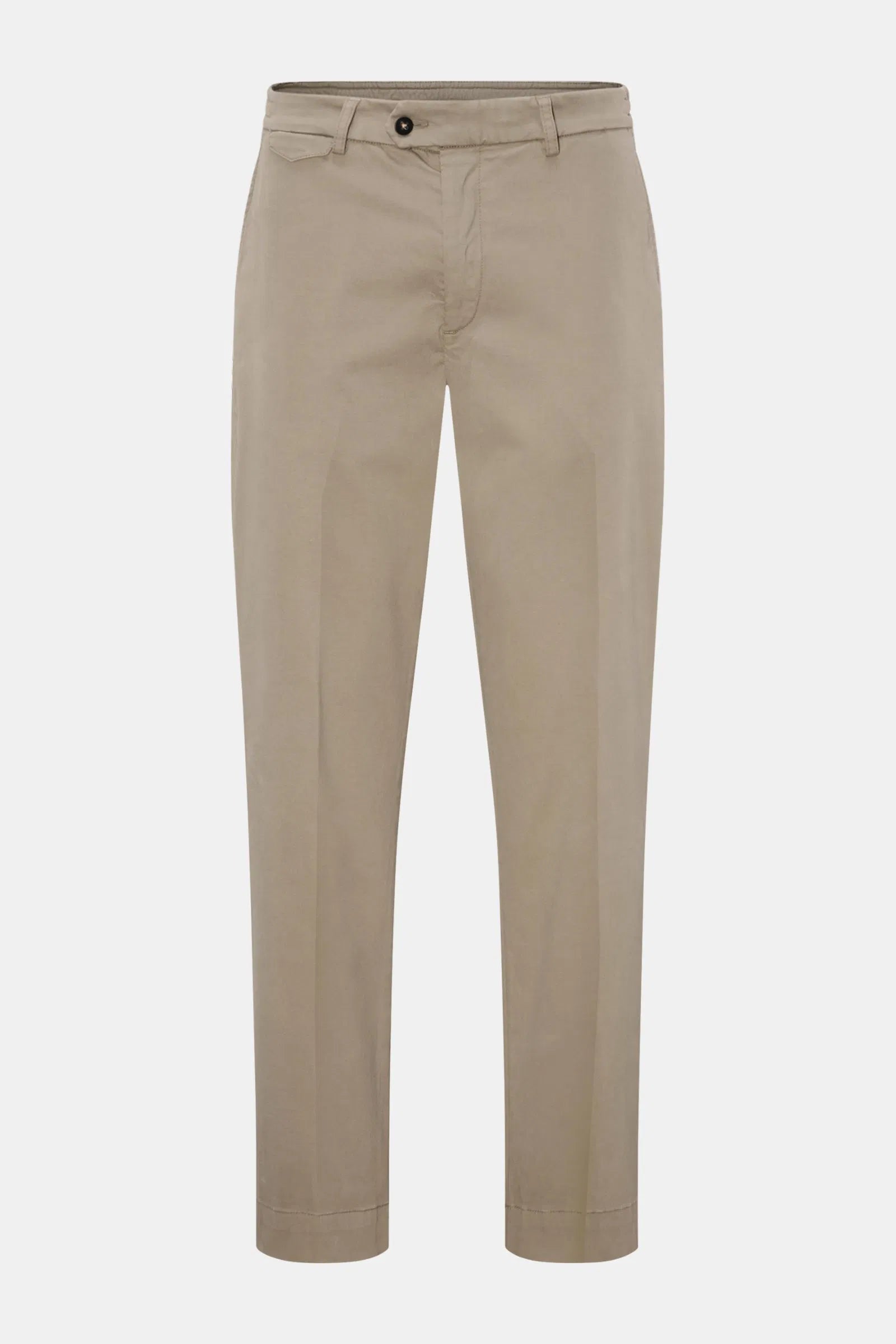 Cotton Sateen Flex Pant - Taupe - DUNE + SALT