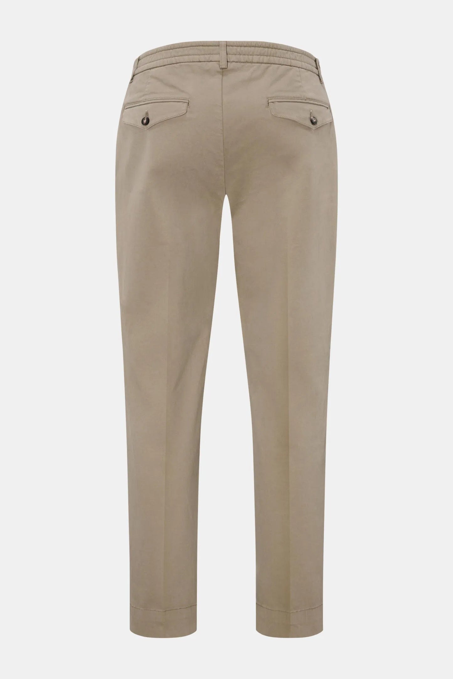 Cotton Sateen Flex Pant - Taupe - DUNE + SALT