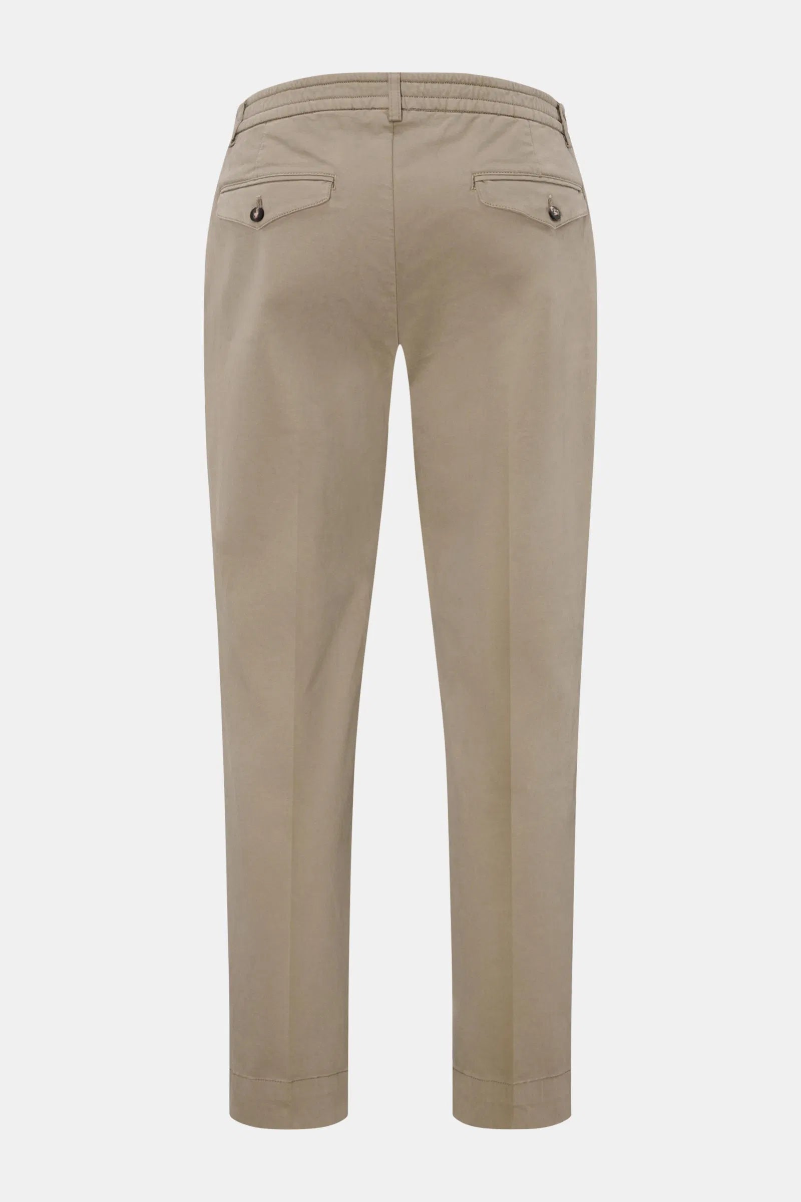 Cotton Sateen Flex Pant - Taupe - DUNE + SALT