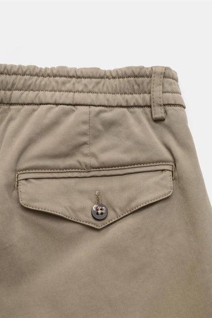 Cotton Sateen Flex Pant - Taupe - DUNE + SALT