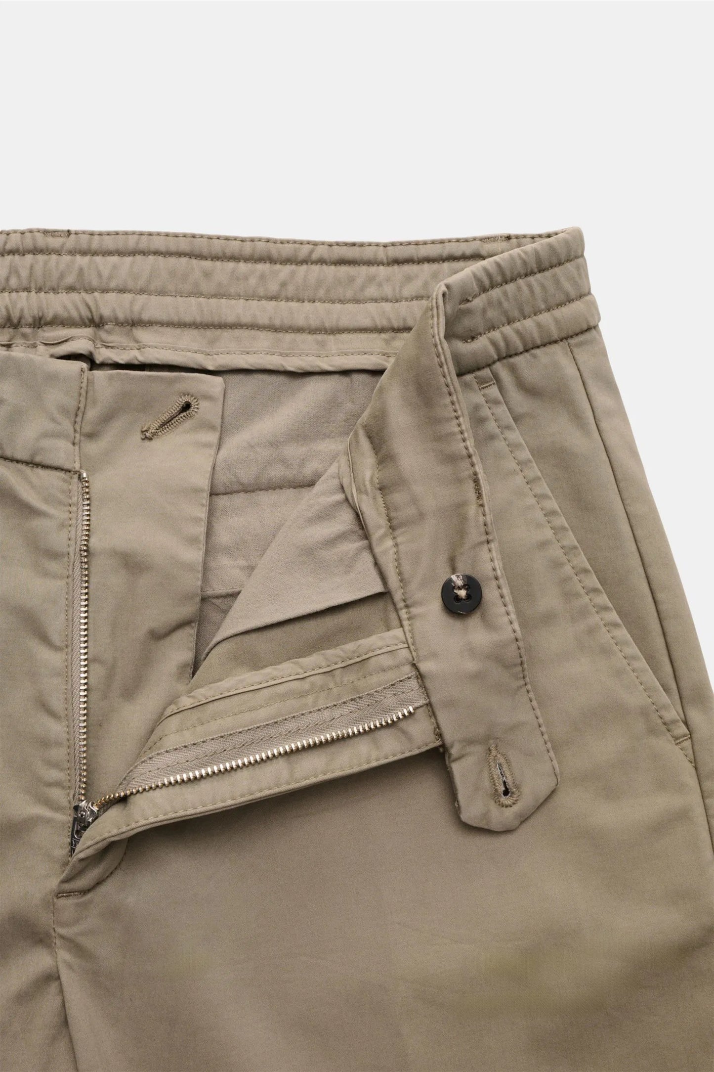 Cotton Sateen Flex Pant - Taupe - DUNE + SALT