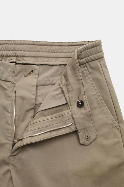Cotton Sateen Flex Pant - Taupe - DUNE + SALT