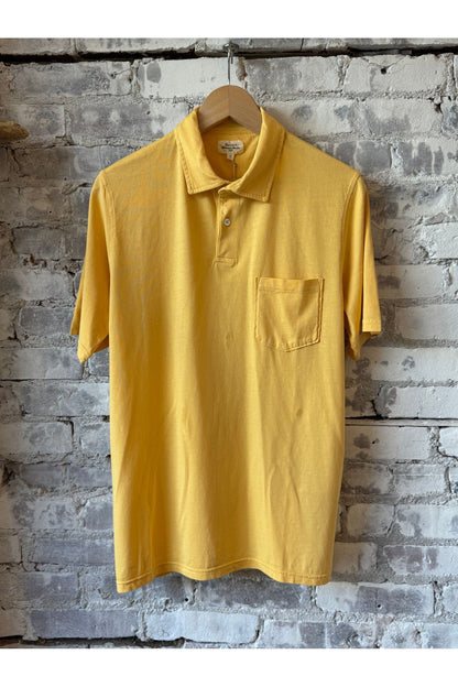 SS Cotton Jersey Polo - Sunshine - DUNE + SALT