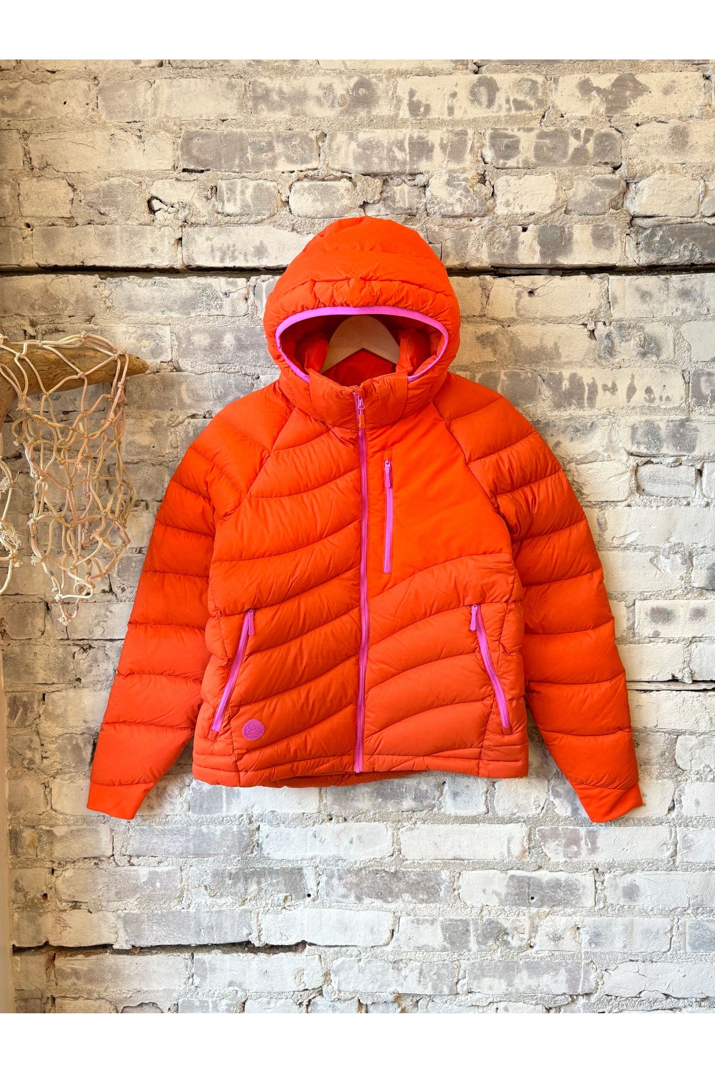 Wildpuff Packable Removable Hood Jacket - Spicy