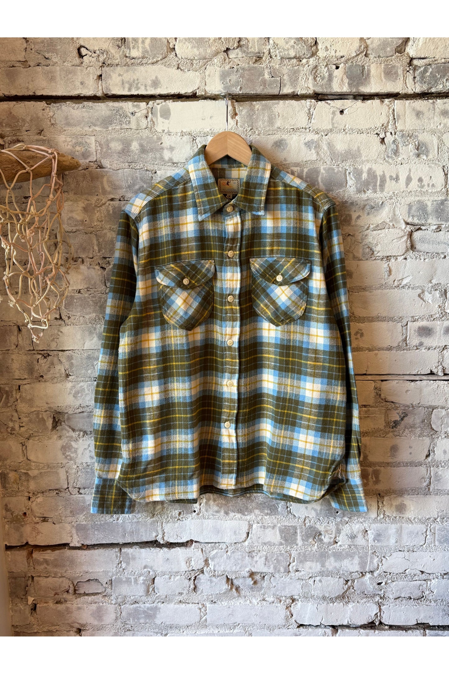Washed Flannel Workshirt - Gold Ravine - DUNE + SALT
