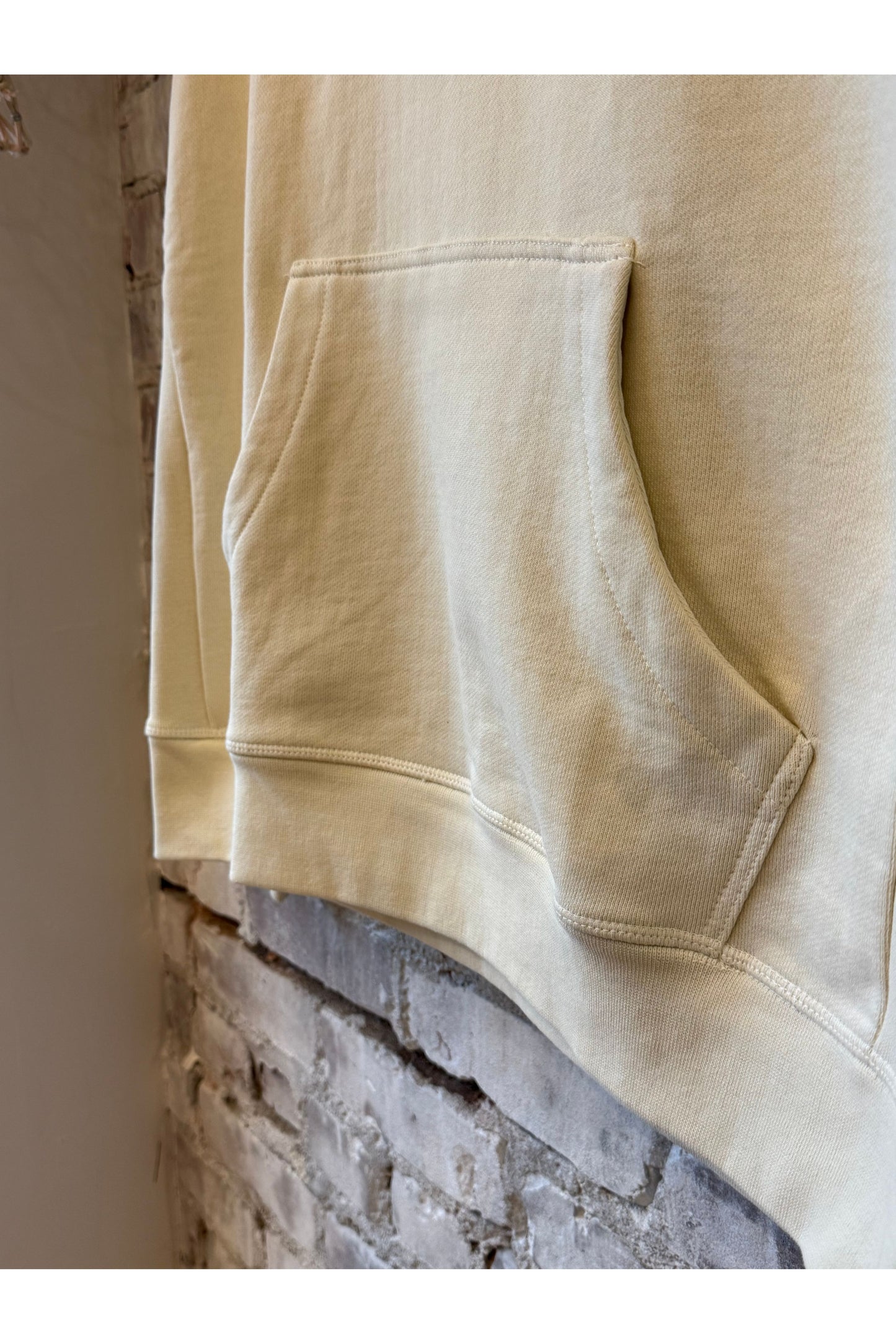 Super Heavyweight Organic Cotton Sweatshirt - Off-White - DUNE + SALT