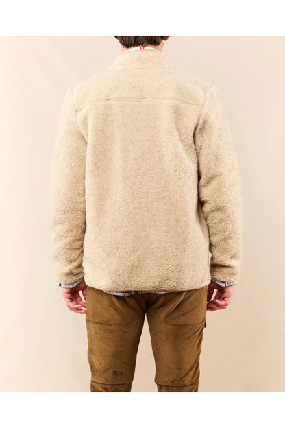 Men's Heroes Wool Fleece Jacket - Natural