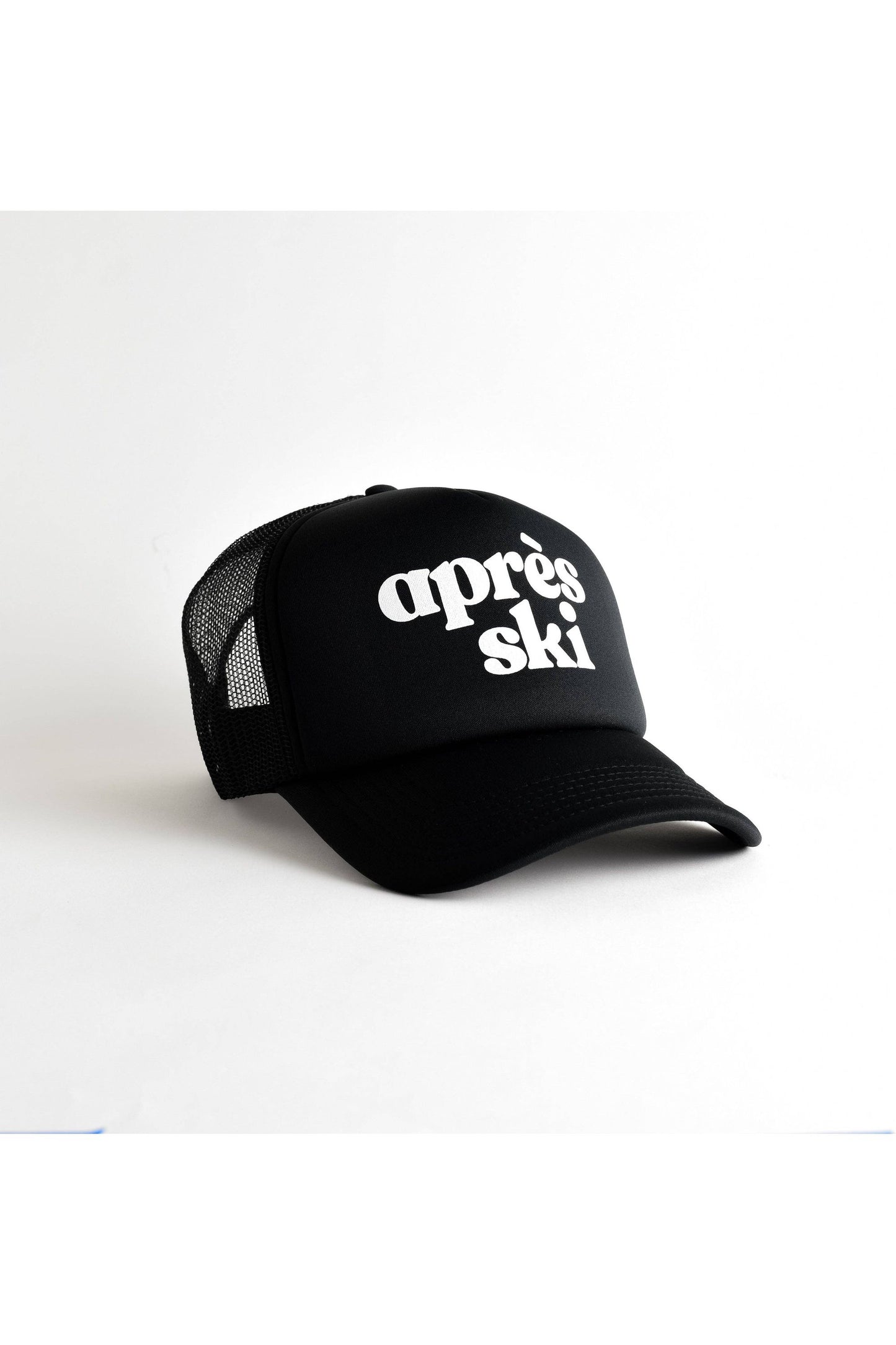 Après Ski Recycled Trucker Hat - Black - DUNE + SALT