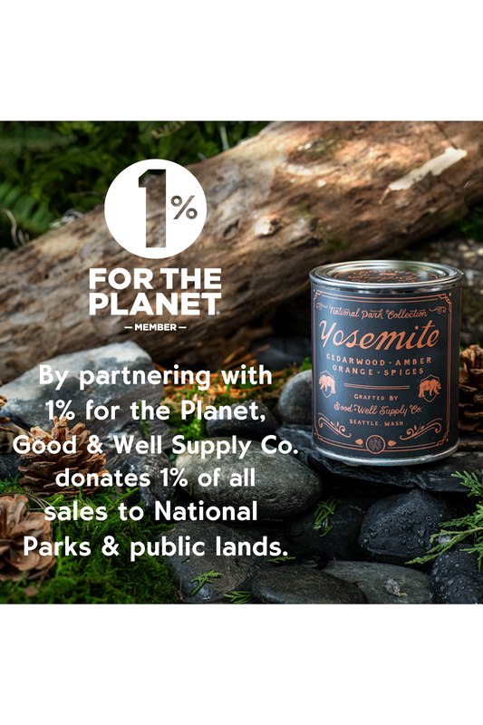 Rainier National Park Candle