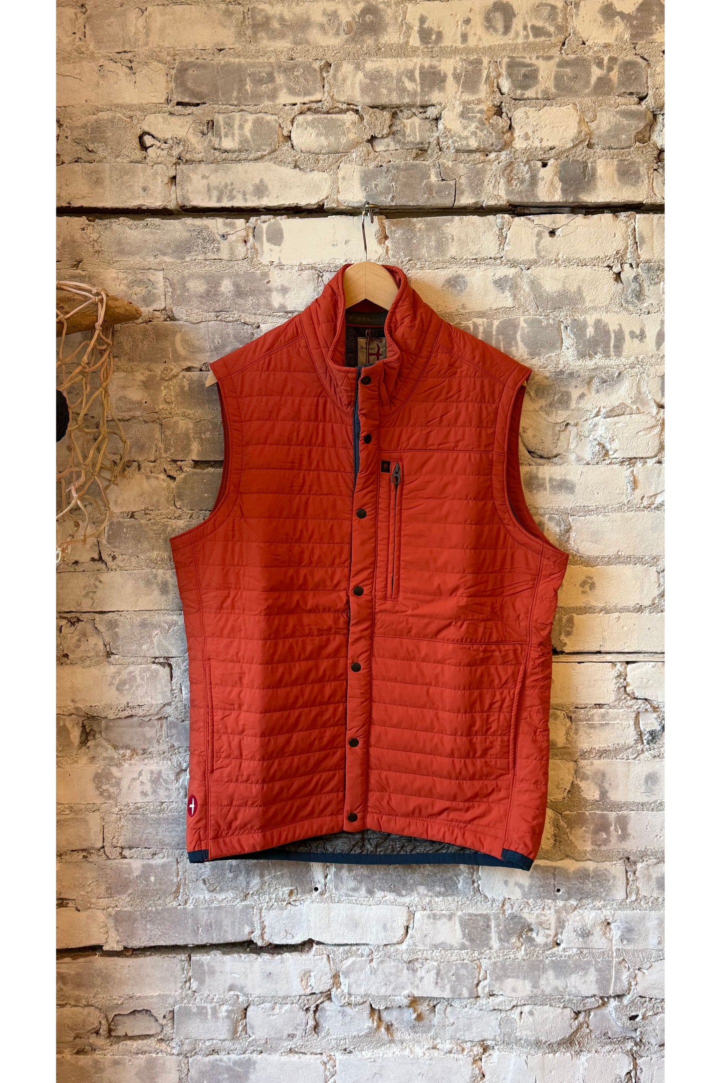 Windzip Vest - Dark Orange - DUNE + SALT