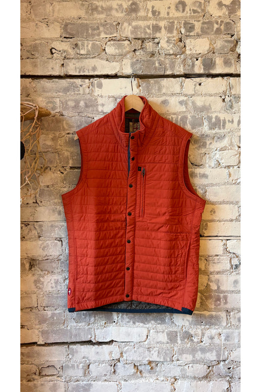 Windzip Vest - Dark Orange - DUNE + SALT
