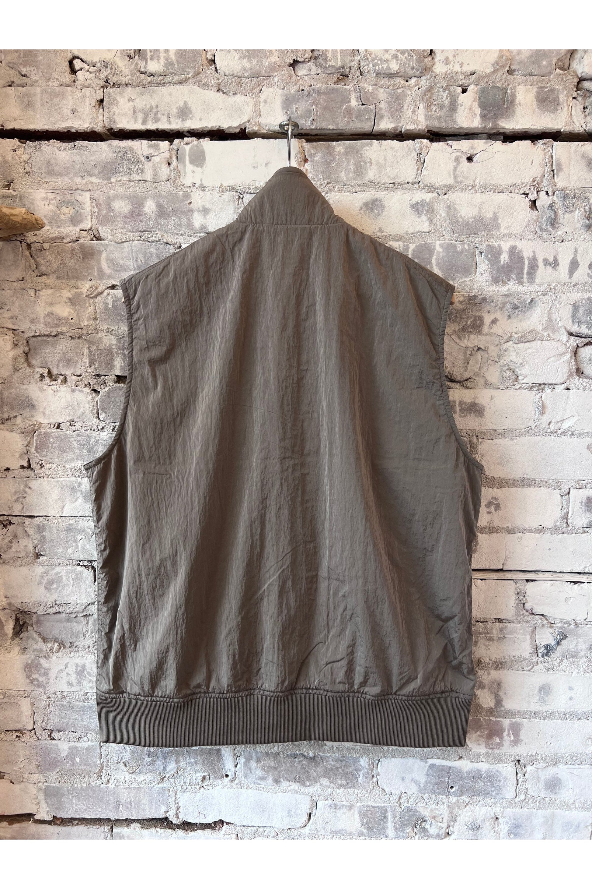 Zip Up Wind Vest - Beige - DUNE + SALT