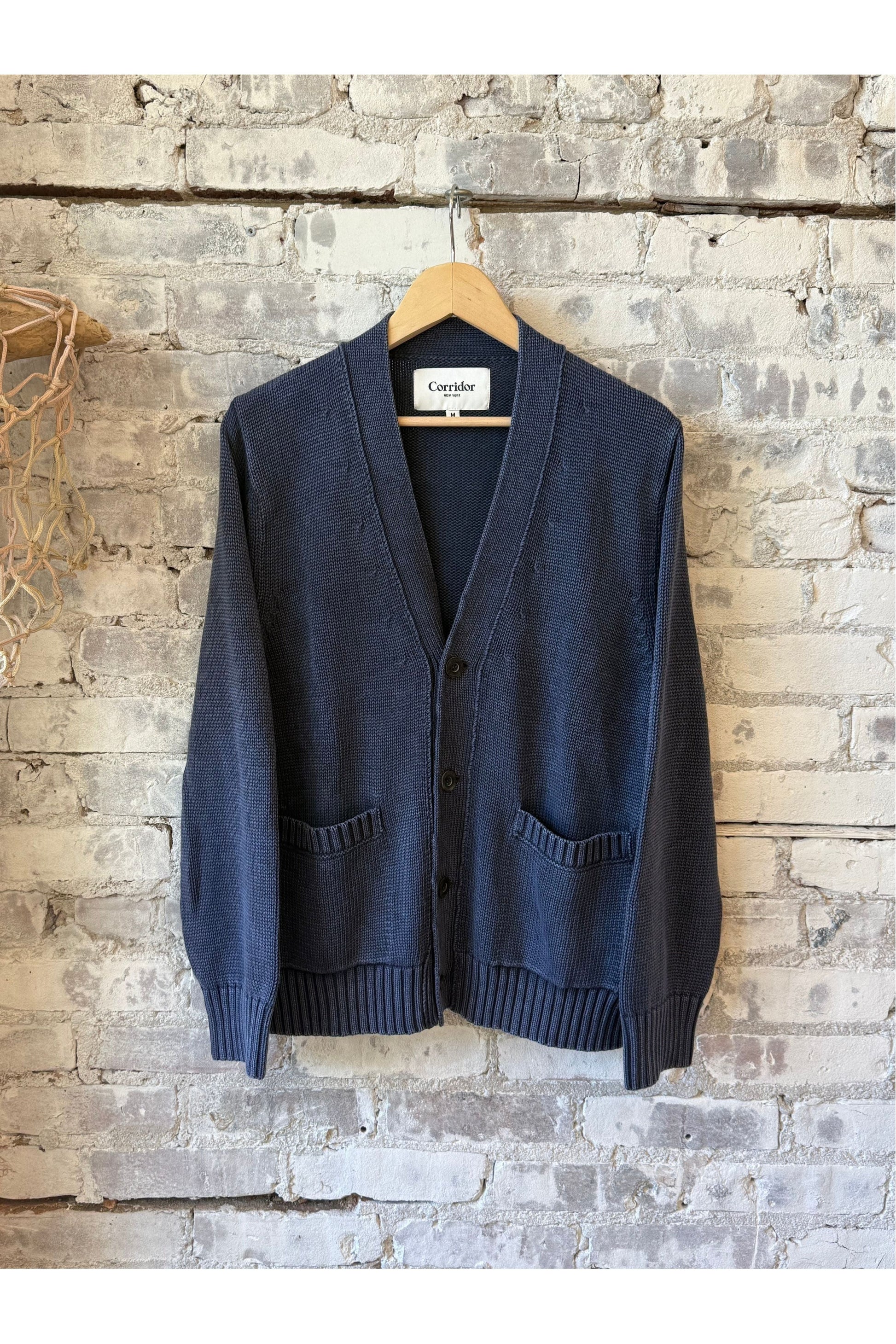 Acid Wash Cardigan - Midnight - DUNE + SALT