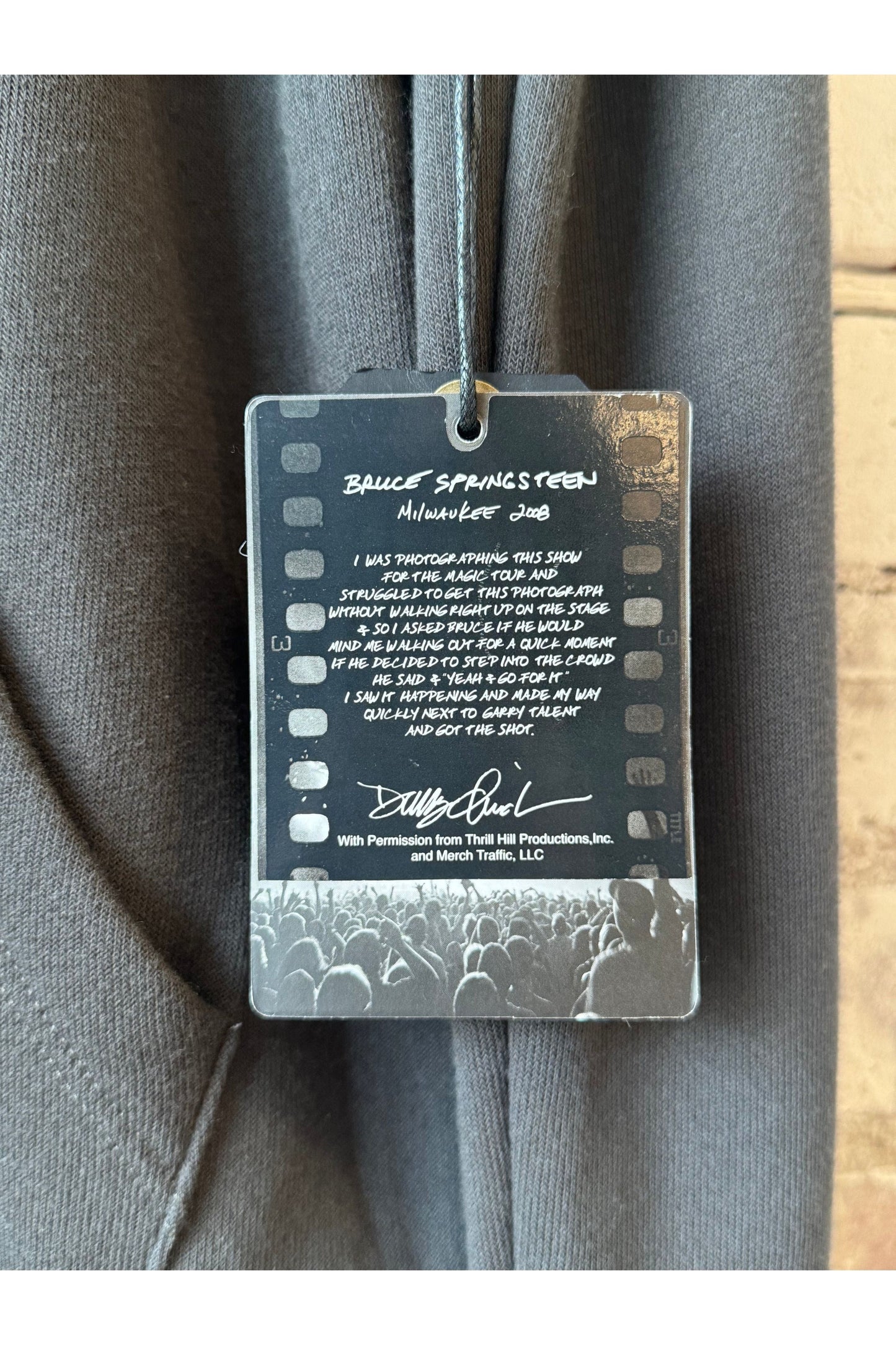 "Bruce Crowd" Pullover Hood - Faded Black - DUNE + SALT