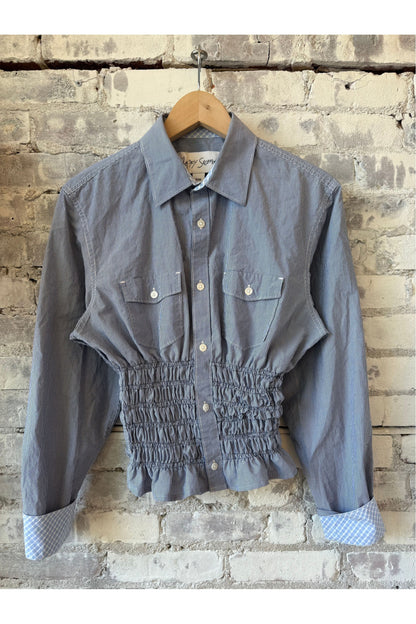 George Top - Blue Stripe Assorted - DUNE + SALT