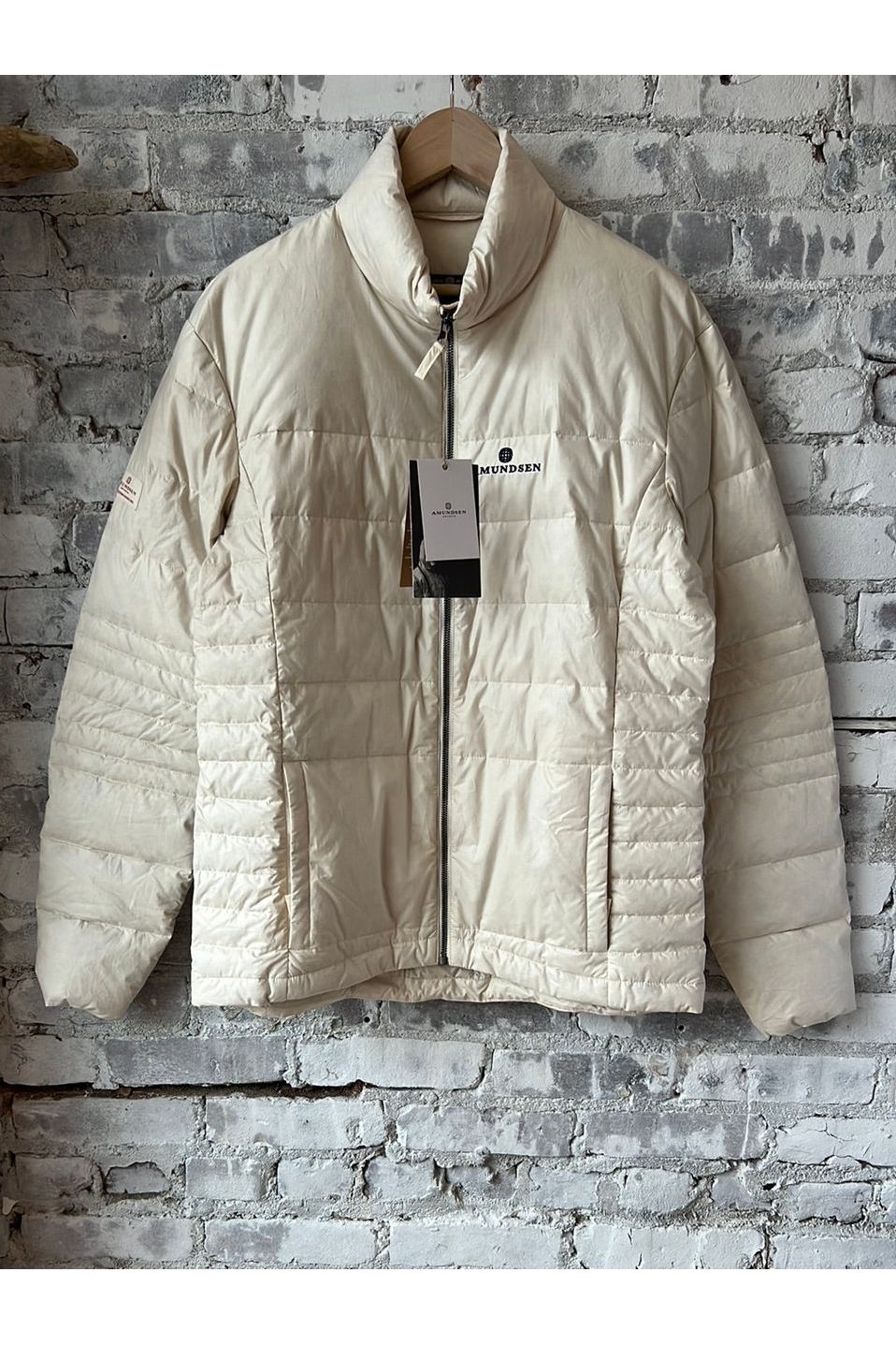 Downtown Cotton Jacket Men's - Natural - DUNE + SALT