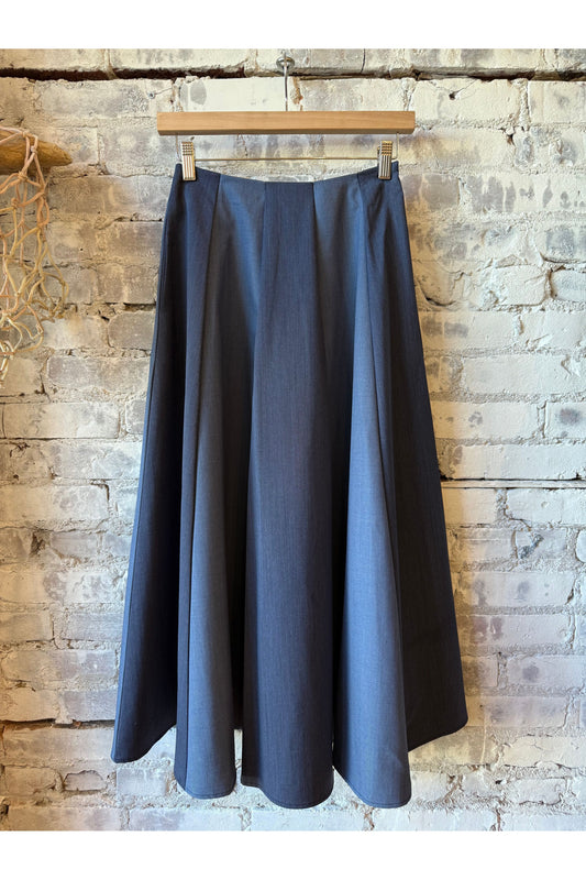 Tillie Skirt - Mixed Denim - DUNE + SALT