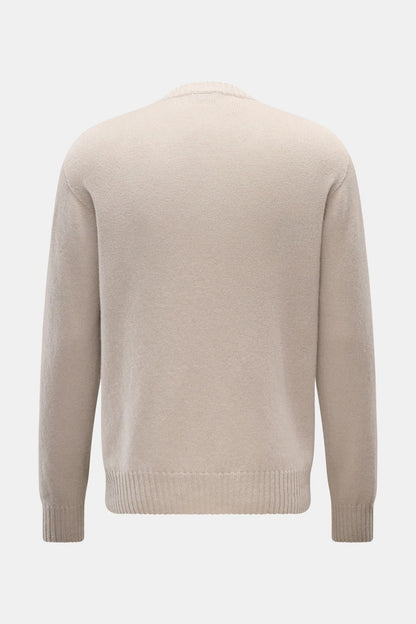 Extreme Cashmere Crew Sweater - Taupe - DUNE + SALT