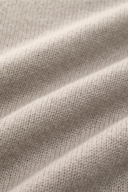 Extreme Cashmere Crew Sweater - Taupe - DUNE + SALT