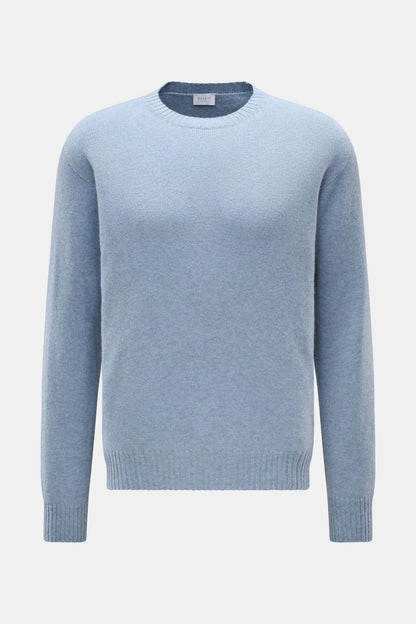 Extreme Cashmere Crew Sweater - Dusty Blue - DUNE + SALT