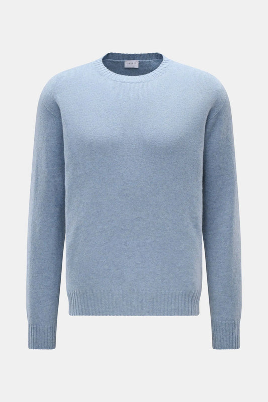 Extreme Cashmere Crew Sweater - Dusty Blue - DUNE + SALT