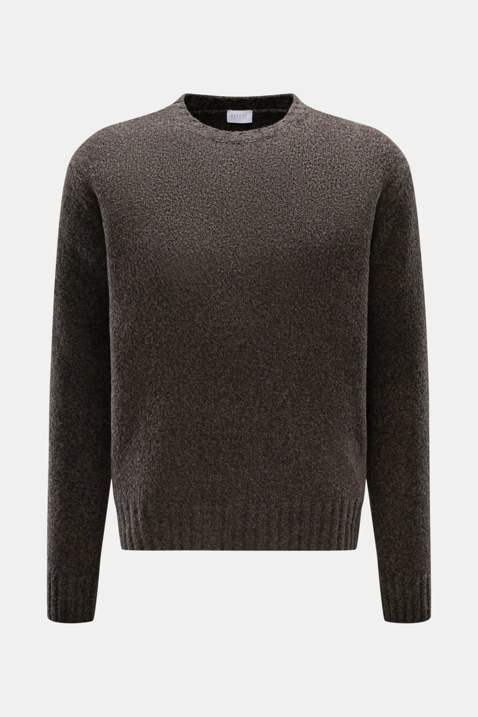 Grainy Crewneck Jumper - Coffee - DUNE + SALT
