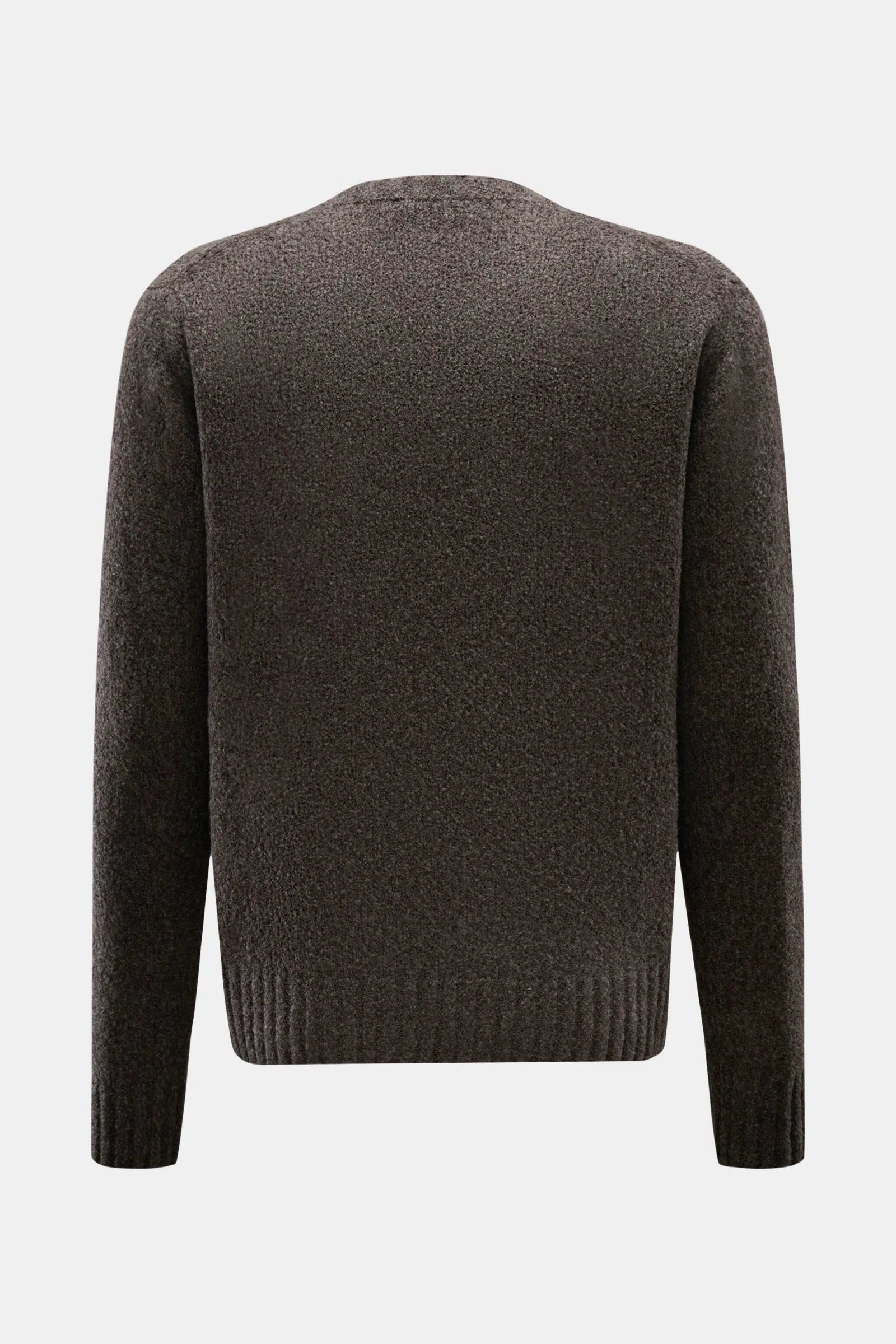 Grainy Crewneck Jumper - Coffee - DUNE + SALT