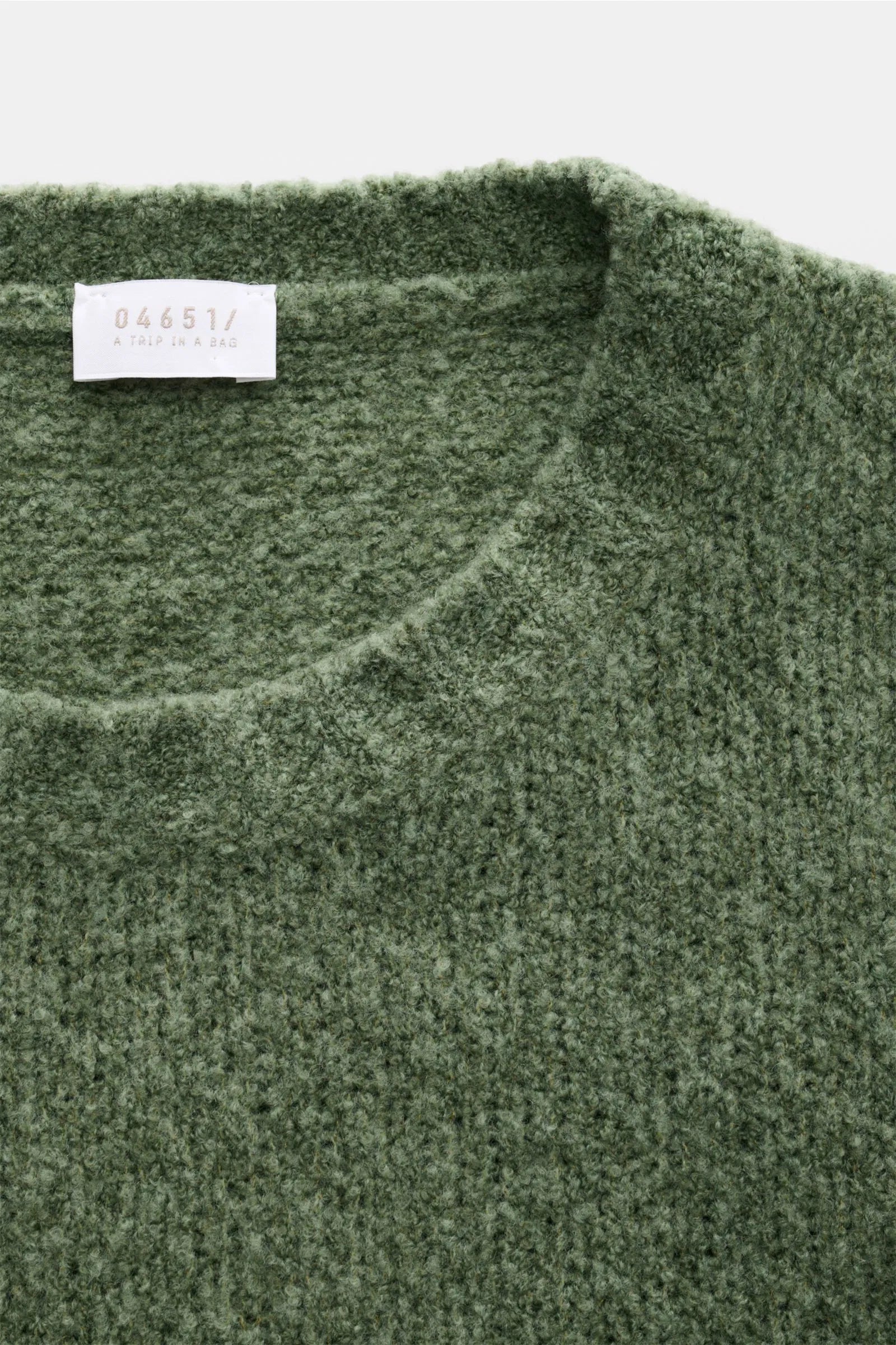 Grainy Crewneck Jumper - Mistletoe - DUNE + SALT