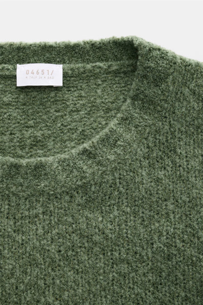 Grainy Crewneck Jumper - Mistletoe - DUNE + SALT