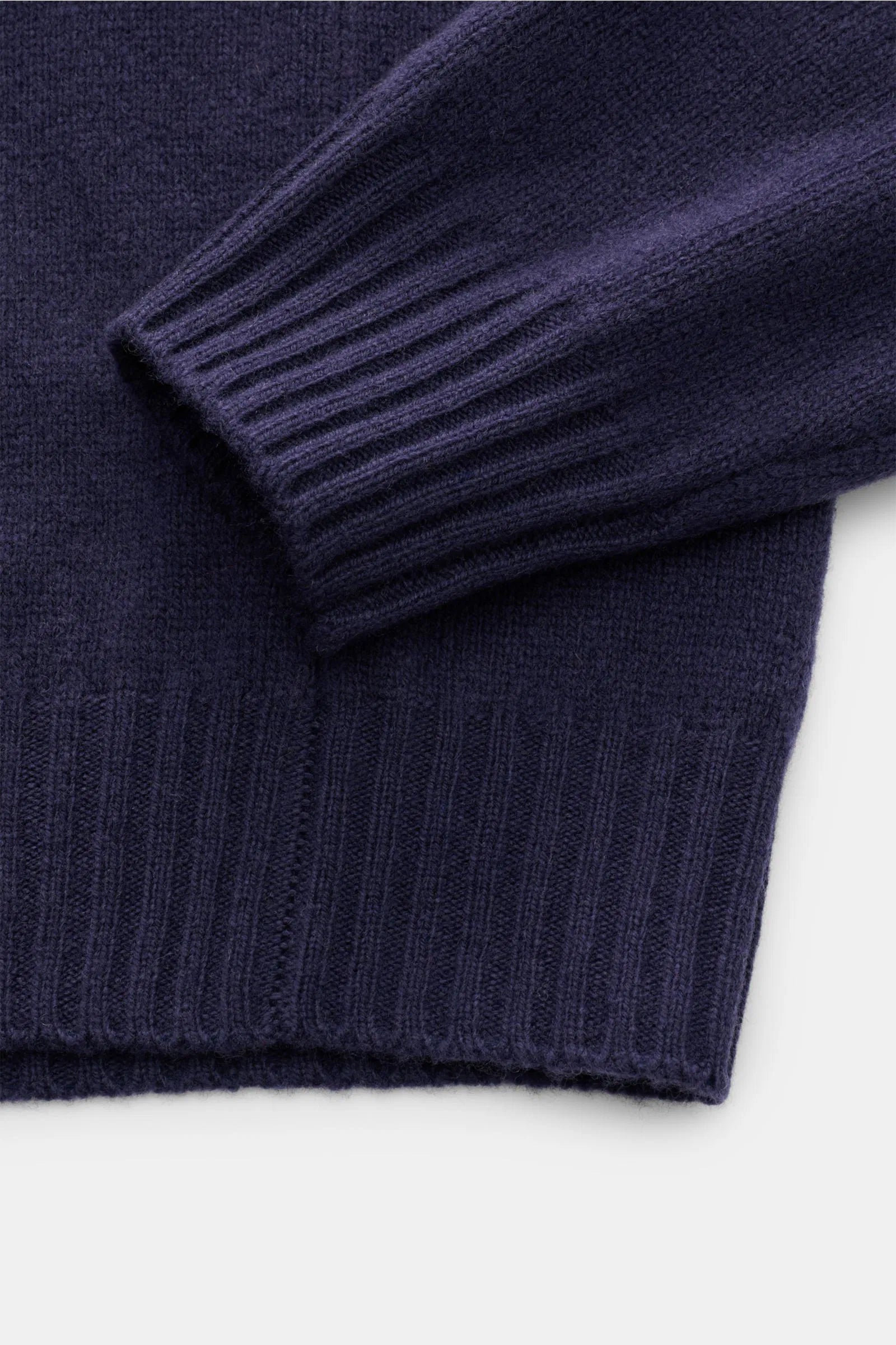 Cashmere/Wool Pocket Crew - Navy - DUNE + SALT
