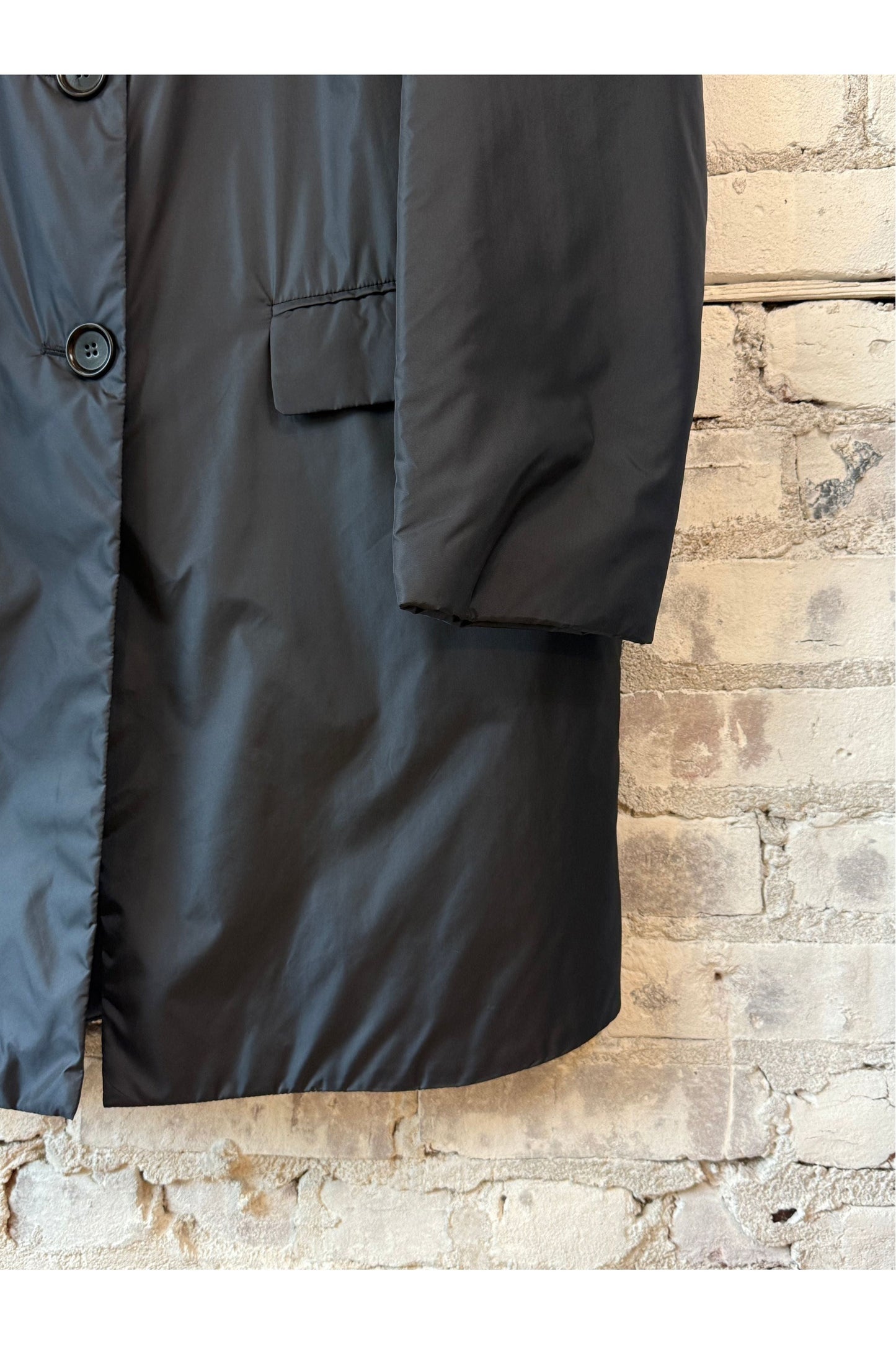 Teena Nylon Coat - Navy - DUNE + SALT