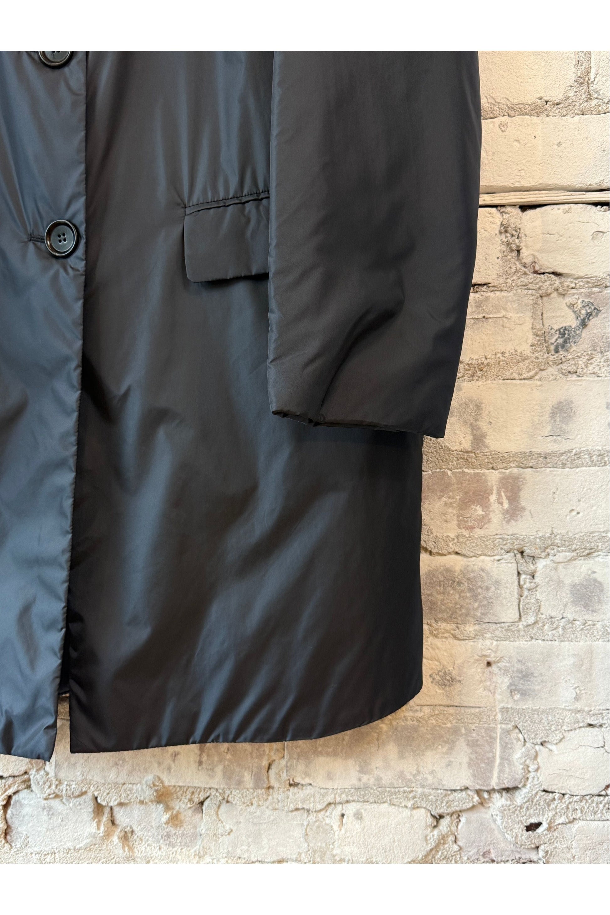 Teena Nylon Coat - Navy - DUNE + SALT