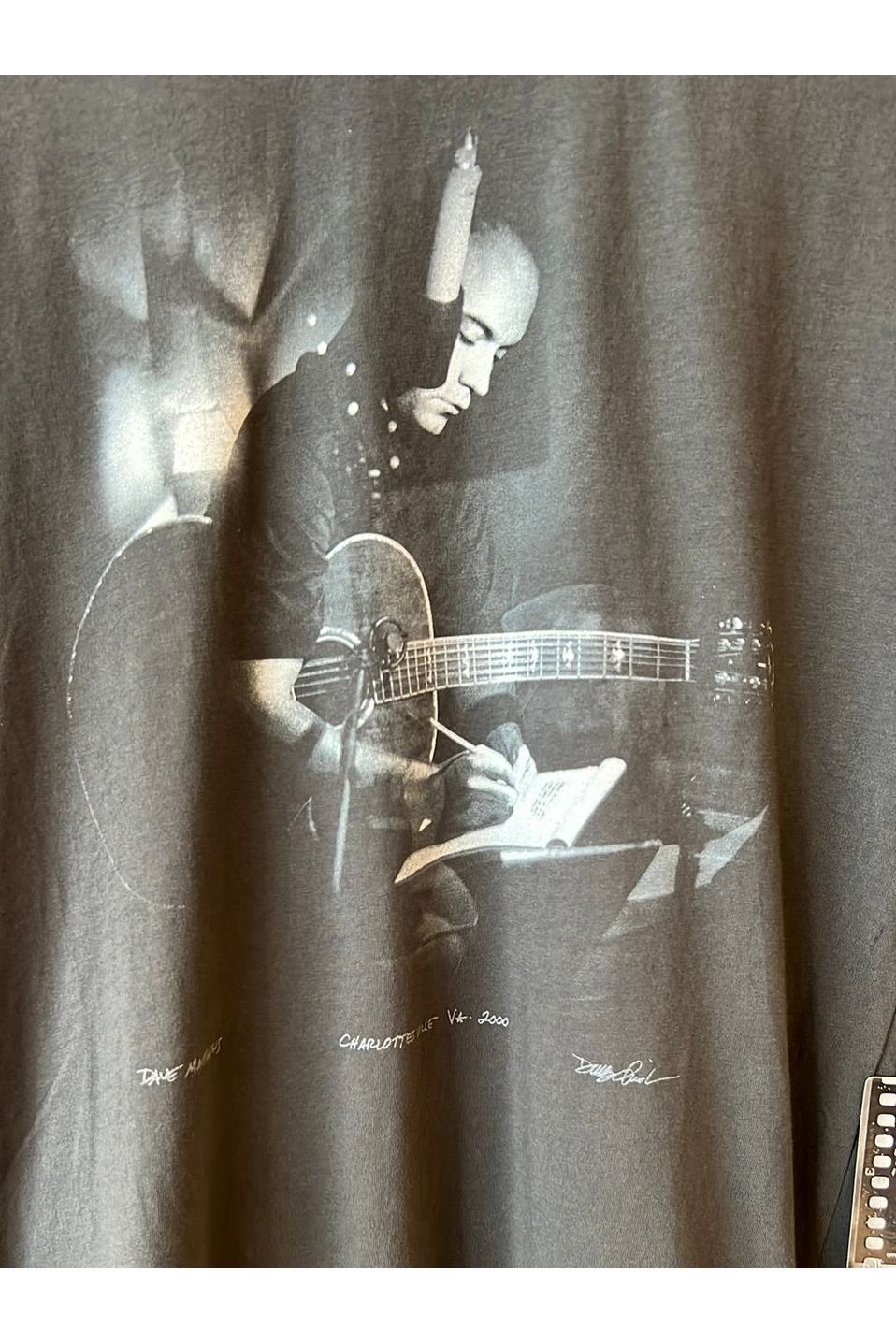 "Dave Matthews" SS Tee - Faded Black - DUNE + SALT