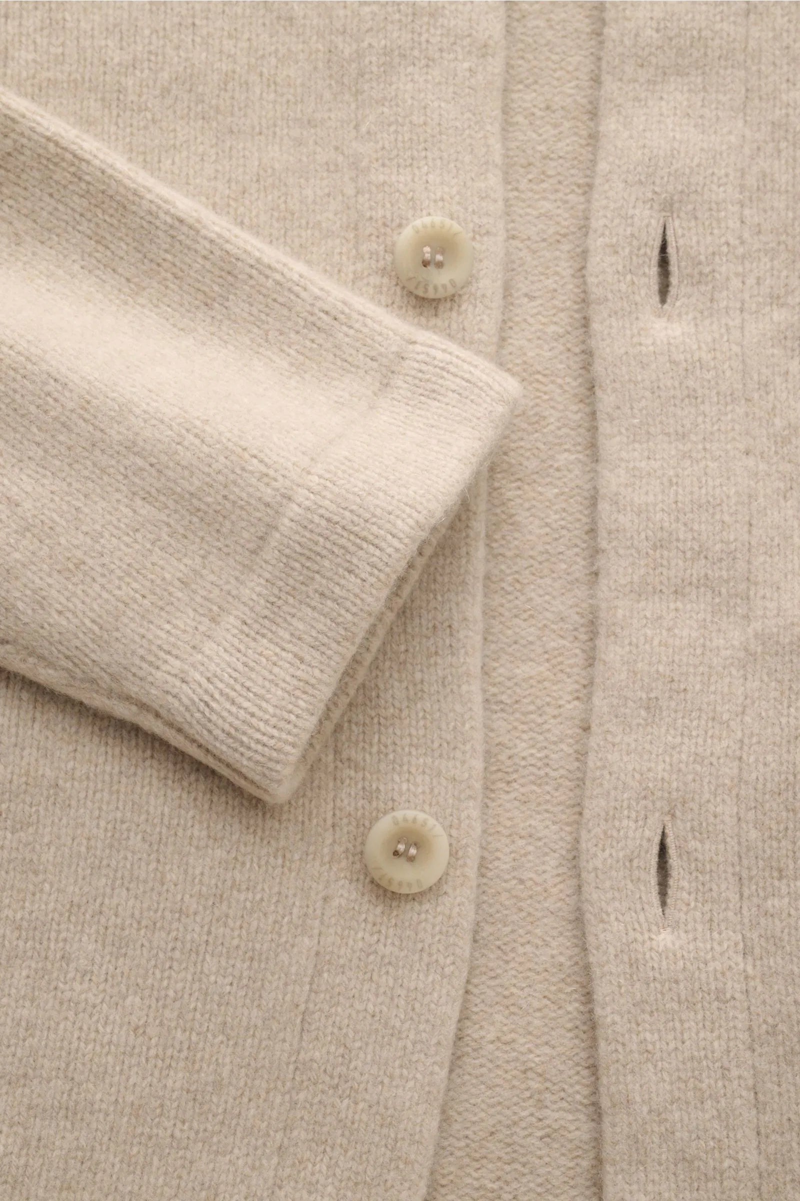 Cardigan Knit Over Jacket - Beige Melange - DUNE + SALT
