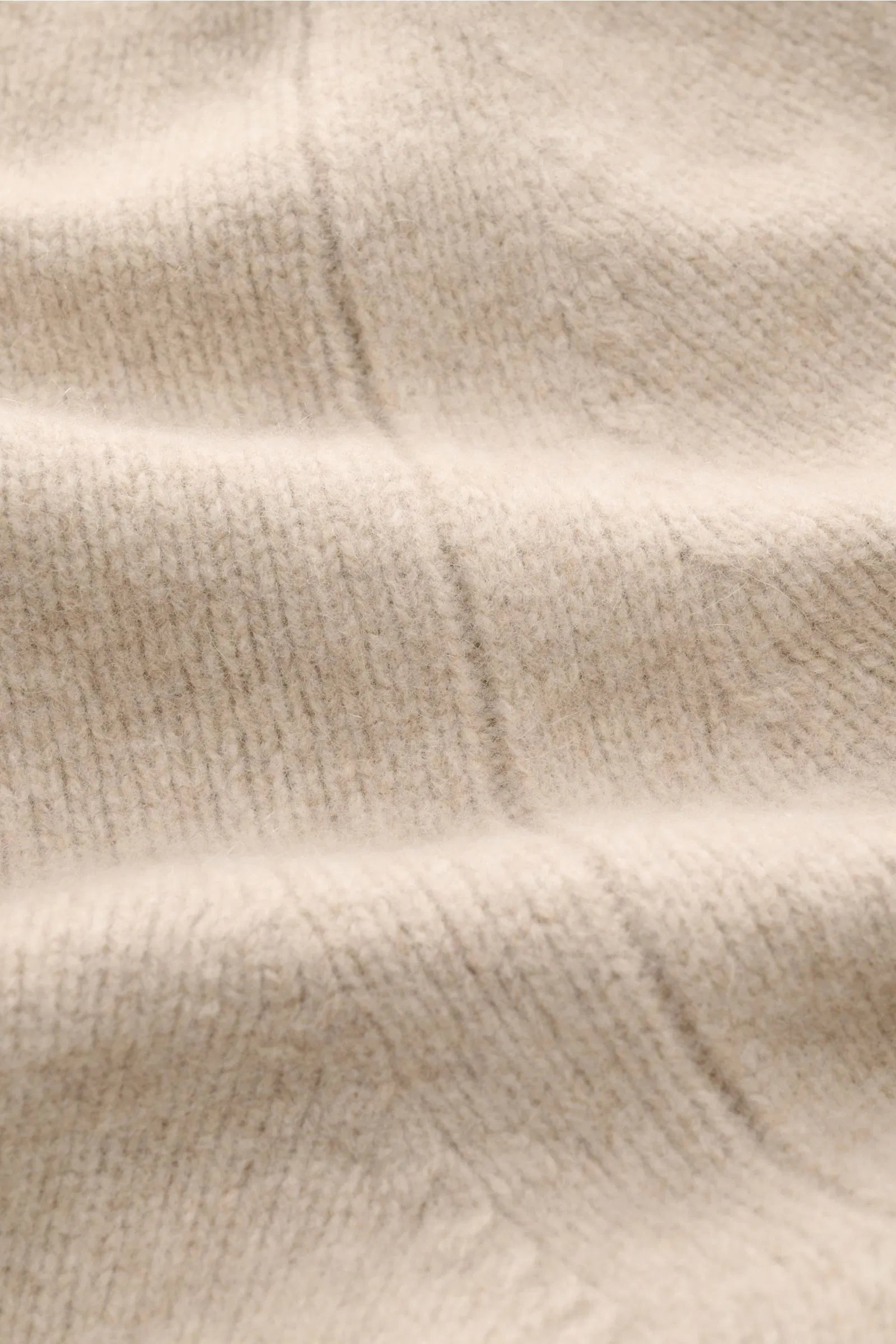 Cardigan Knit Over Jacket - Beige Melange - DUNE + SALT