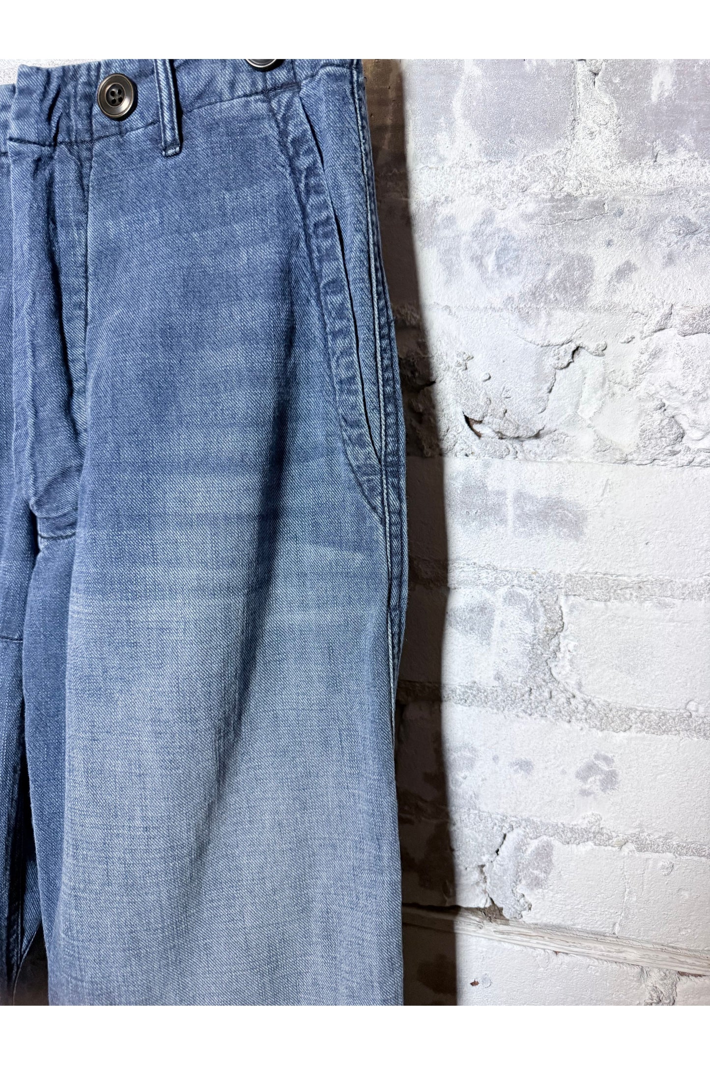 INDIGO FRENCH/SAILORS PANT - Indigo 2 - DUNE + SALT
