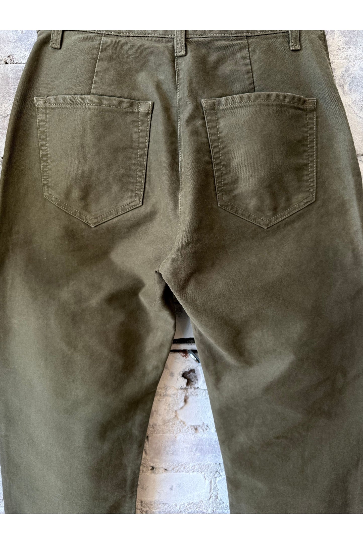 Baja Japanese Moleskin Pant - Moss - DUNE + SALT
