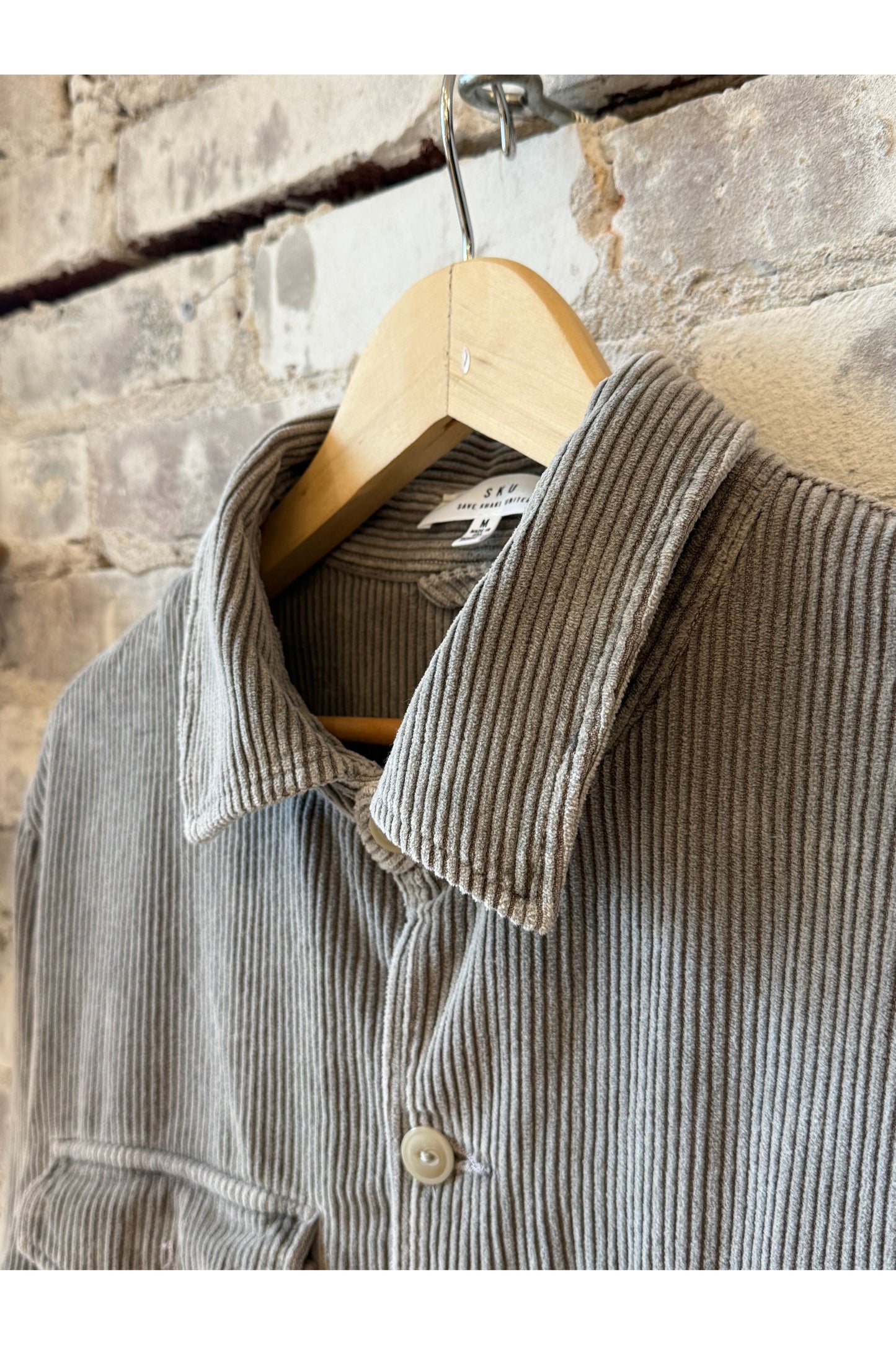 Wide Wale Corduroy Shirt Jacket - Mocha Brown - DUNE + SALT