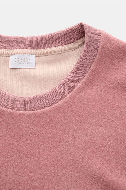 Cotton/Wool Crewneck Jumper - Blush - DUNE + SALT