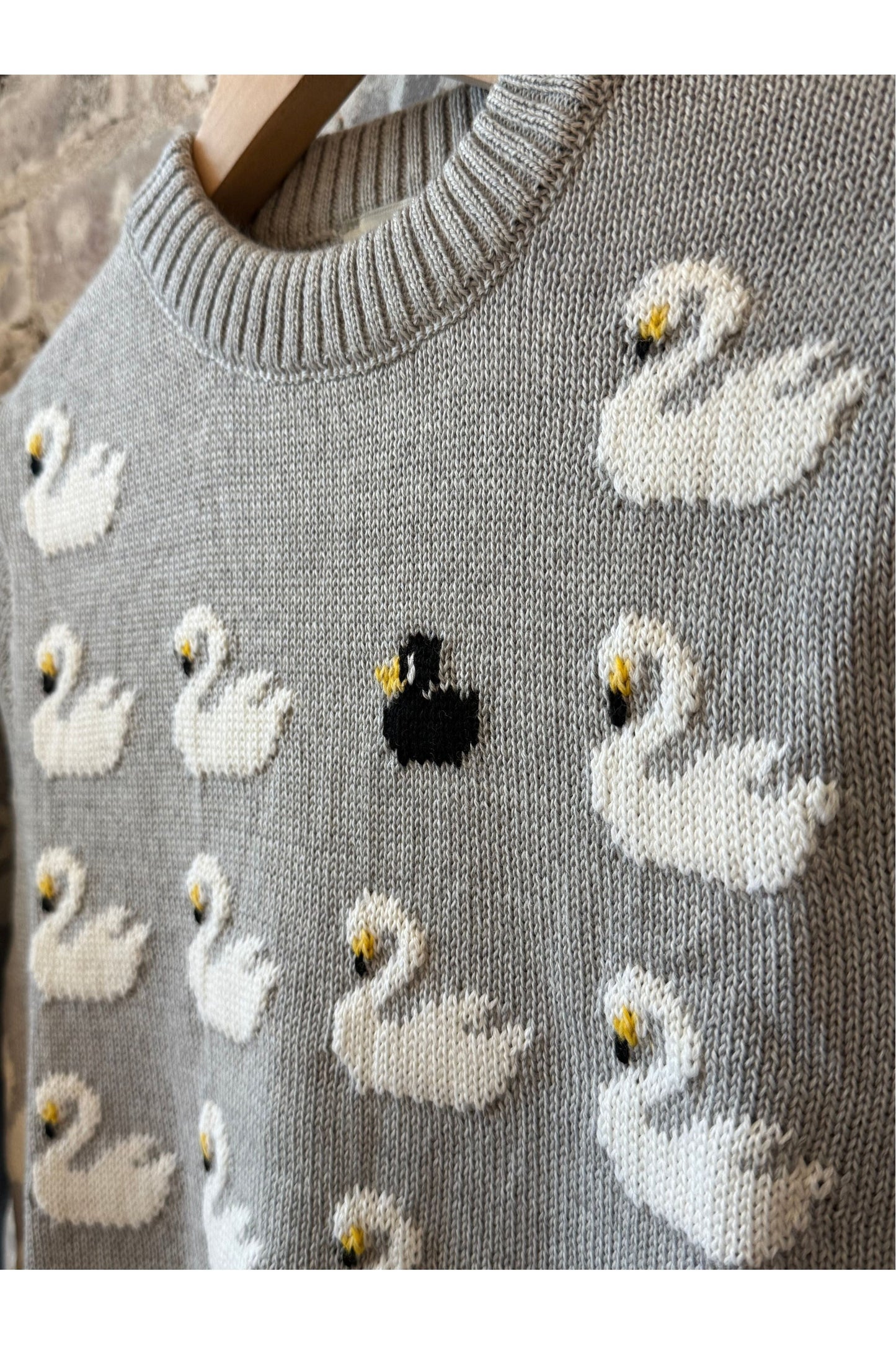 Ugly Duckling Sweater - Light Grey - DUNE + SALT