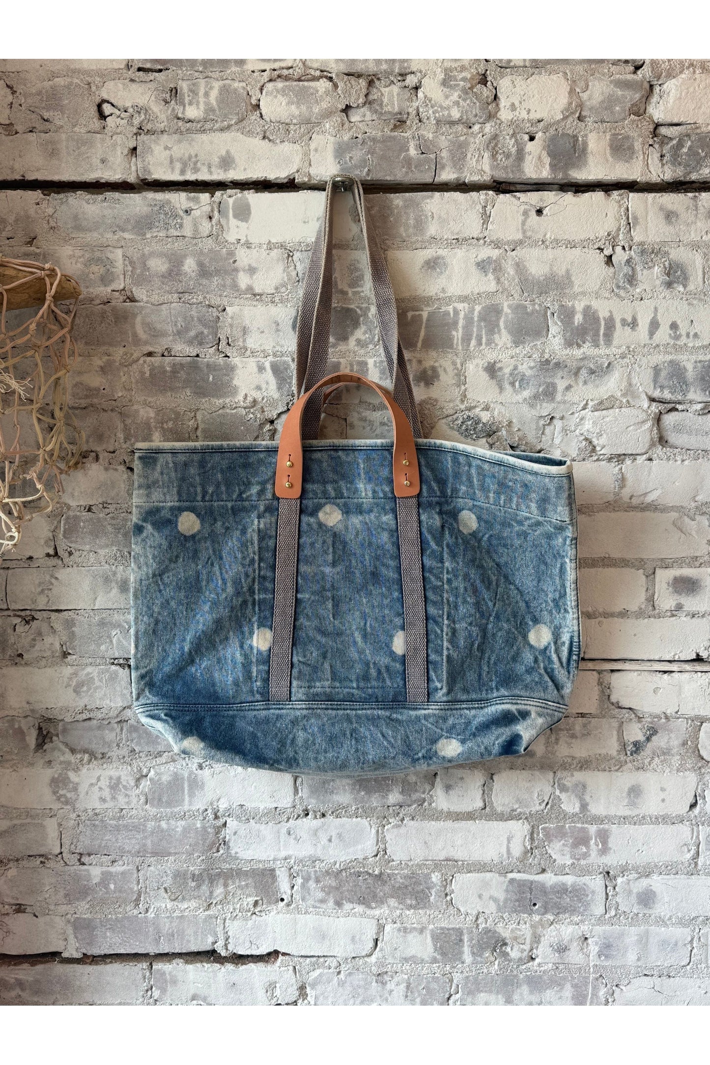 Large East West Tote - Denim Moon - DUNE + SALT