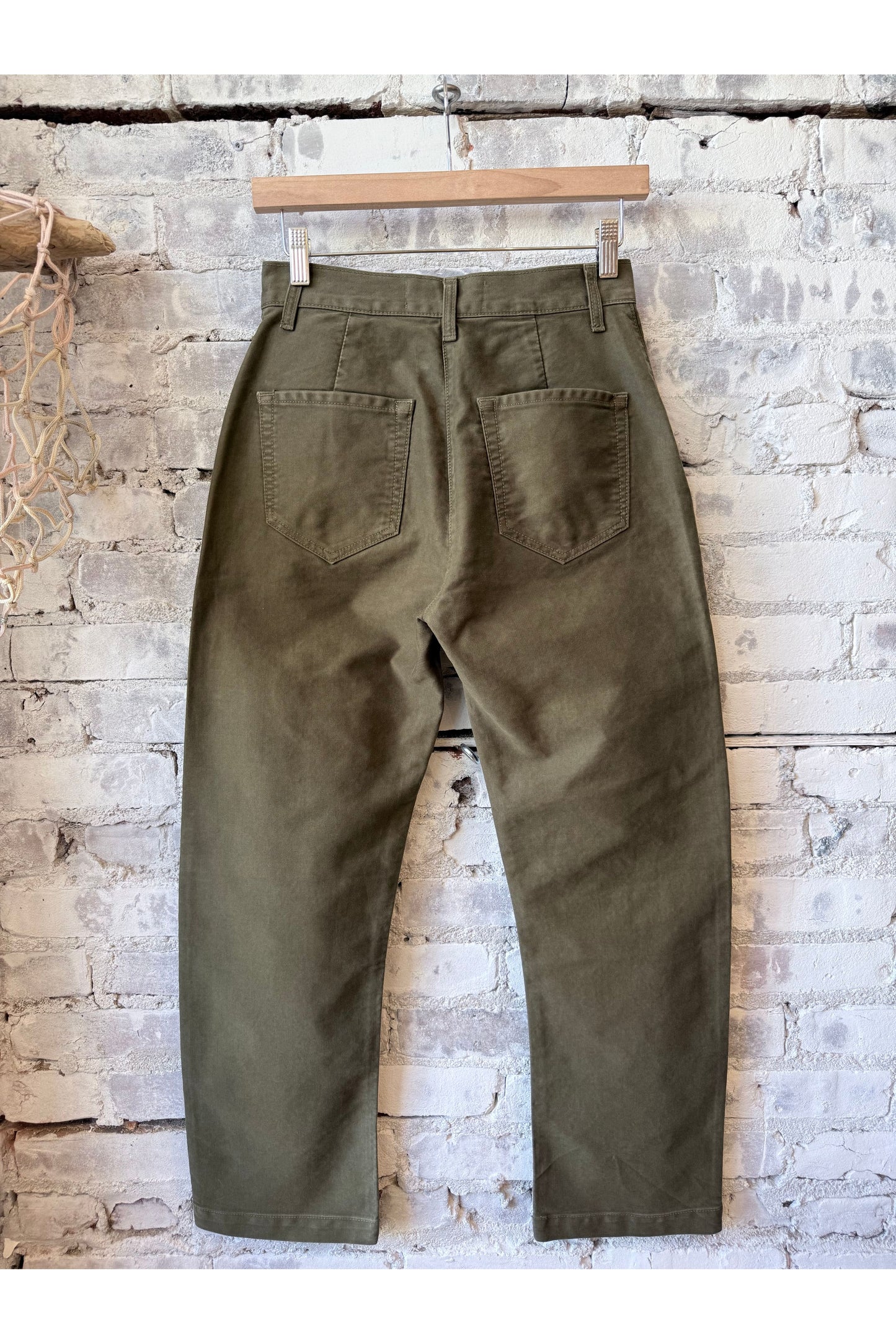 Baja Japanese Moleskin Pant - Moss - DUNE + SALT