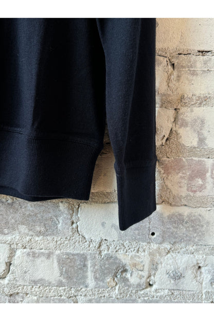 Pima Cotton & Cashmere Sweater - Navy - DUNE + SALT