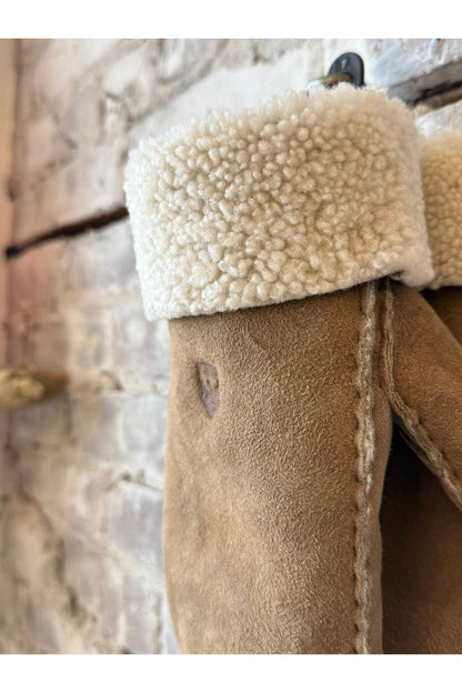 Sheepskin Mitt - Beige