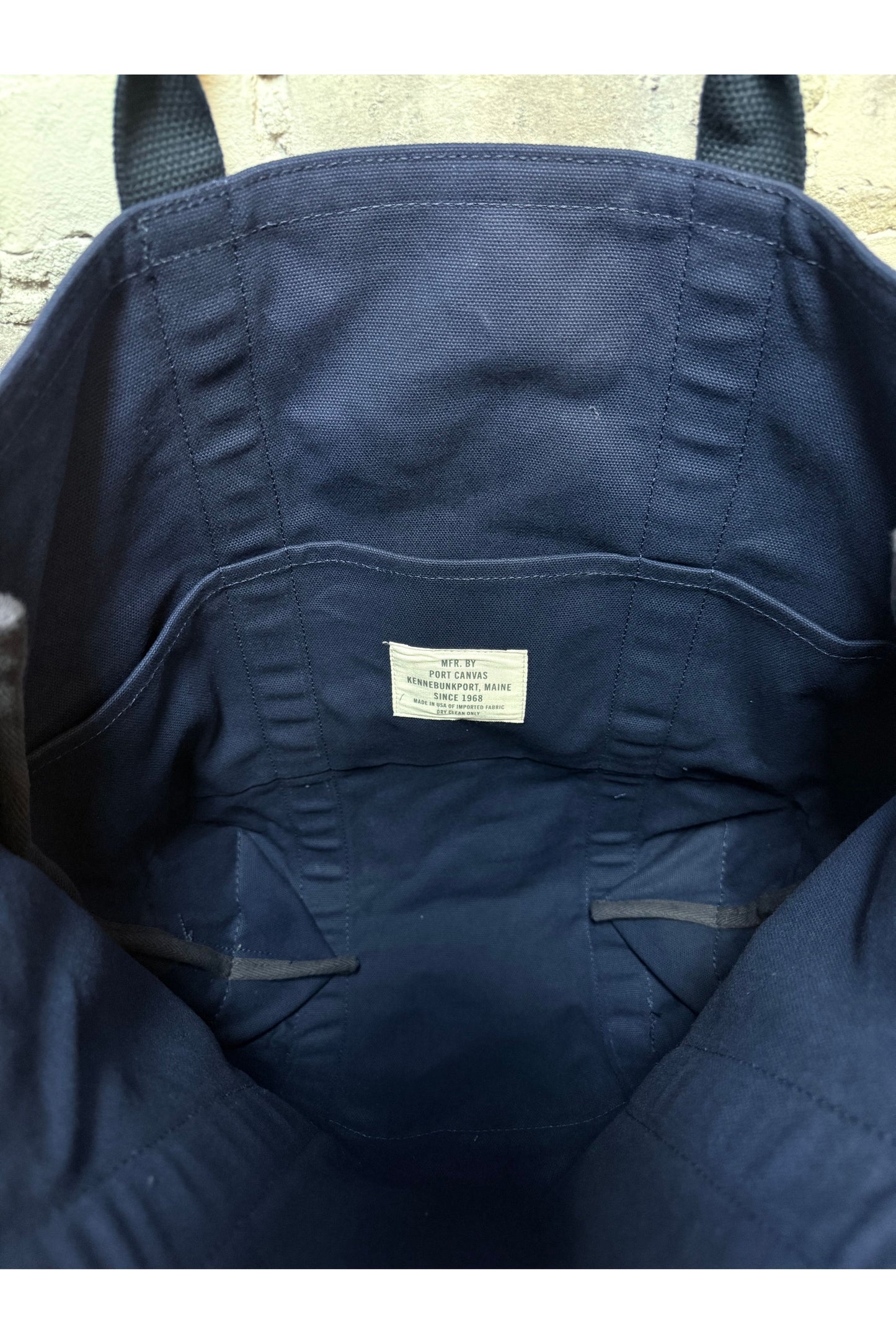 Wide Wale Cord Utility Tote - Blue